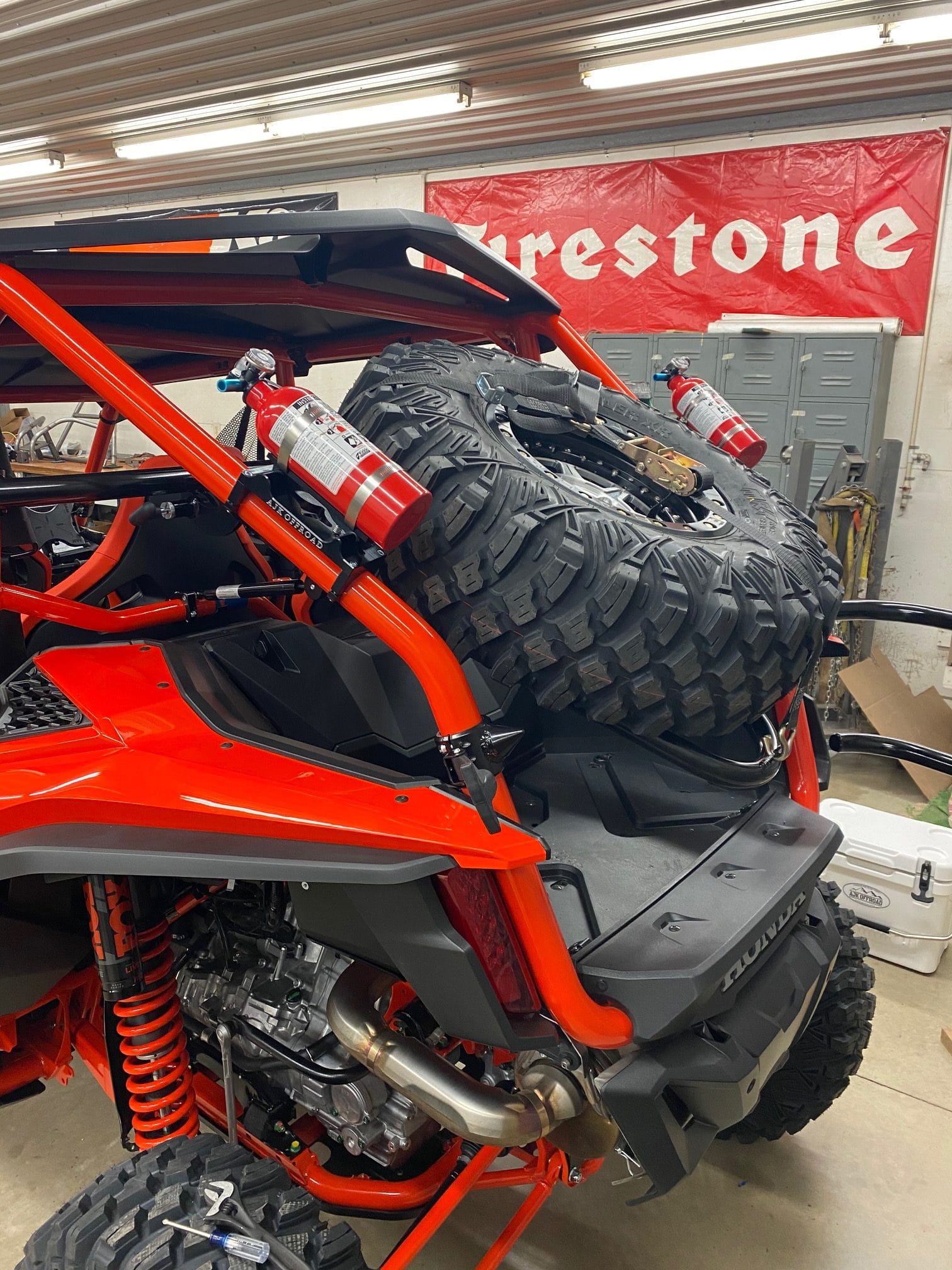 Honda Talon Spare Tire Carrier